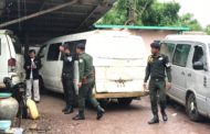 ចេះឃើញទាន់កុំអីទៅបាត់!!រថយន្តដឹកឈើប្រណិត៨គ្រឿង បំរ៉ុងលោតឆ័ត្រទៅវៀតណាម ត្រូវកម្លាំងអាវុធហត្ថខេត្តក្រចេះបង្ក្រាបបាន!