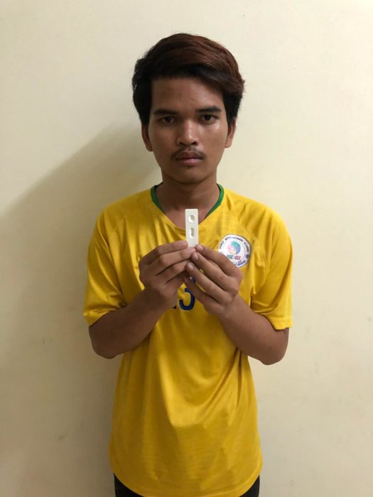 ជនសង្ស័យម្នាក់ត្រូវបានសមត្ថកិច្ចខណ្ឌសែនសុខឃាត់ខ្លួនពាក់ពន្ធ័ករណីប្រើប្រាស់គ្រឿងញៀន!