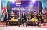 រដ្ឋមន្រ្តីក្រសួងការពារជាតិឥណ្ឌូនេស៊ីអញ្ជើញមកទស្សនៈកិច្ចនៅបញ្ជាការដ្ឋានតំបន់ប្រតិបត្តិការសឹករងកំពង់ធំ!