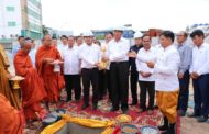 ពិធីក្រុងពាលីសាងសង់ក្លោងទ្វារពហុកីឡដ្ឋានខេត្តកំពត