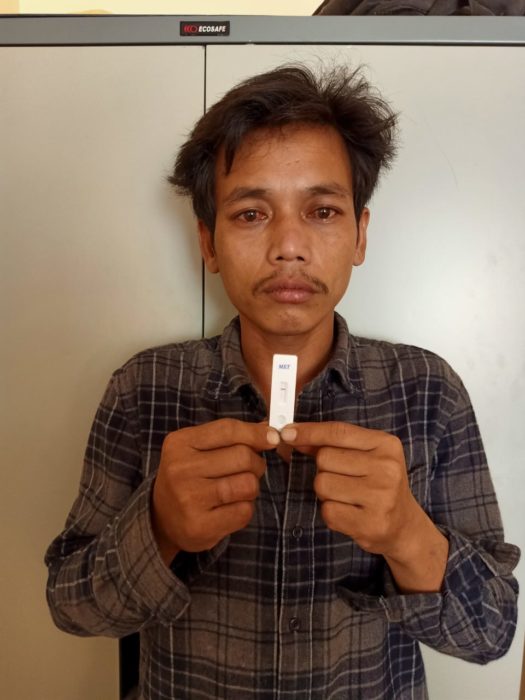 សមត្ថកិច្ចឃាត់ខ្លួនជនសង្ស័យម្នាក់ពាក់ពន្ធ័និងករណីប្រើប្រាស់គ្រឿងញៀន!