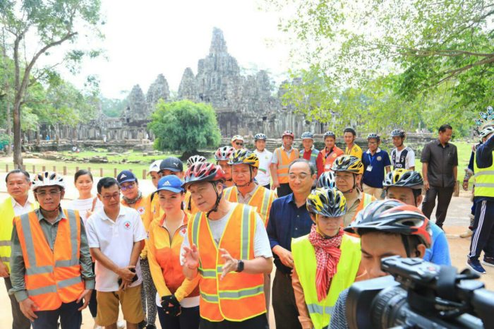 មន្ទីរសាធារណការ និងដឹកជញ្ជូន ខេត្តកំពង់ឆ្នាំង បានបើកយុទ្ធនាការជិះកង់ពិនិត្យស្ថានភាពផ្លូវលើកទី០៤!