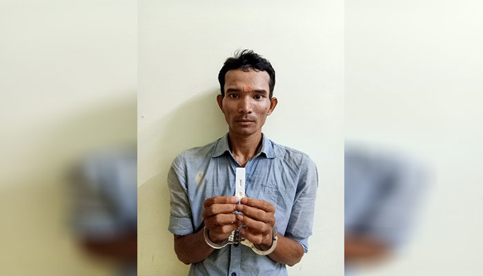 សមត្ថកិច្ចខណ្ឌសែនសុខឃាត់ខ្លួនជនសង្ស័យម្នាក់ពាក់ពន្ធ័និងករណីប្រើប្រាស់គ្រឿងញៀន!