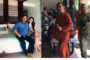 លោក អុីសុខ ឡេង បានចុះទៅពិនិត្យស្ថានភាពទឹកលិចផ្លូវ នៅទួលខ្សាច់ភូមិ៣ សង្កាត់៤!