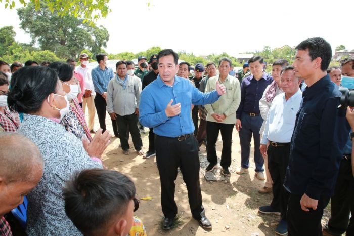 ថ្នាក់ដឹកនាំខេត្ត​កំពង់ចាម ដោះស្រាយ​ប្រភពទឹក ជូន​ប្រជាពលរដ្ឋ​ក្នុងស្រុក​ចំនួន ៣ សម្រាប់​ប្រើប្រាស់ និង​ស្រោចស្រព​ដំណាំ