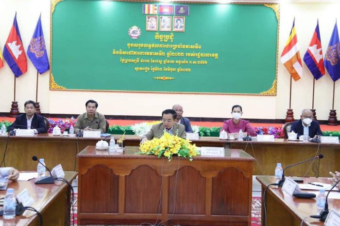 ឯកឧត្តម ម៉ែន វិបុល អភិបាលខេត្តស្វាយរៀង ណែនាំសមត្ថកិច្ចបន្តយកចិត្តទុកដាក់លើបញ្ហាភូមិឃុំមានសុវត្ថិភាព ជាពិសេសទប់ស្កាត់បញ្ហាគ្រឿងញៀន ក្មេងទំនើង និងអំពើចោរកម្ម