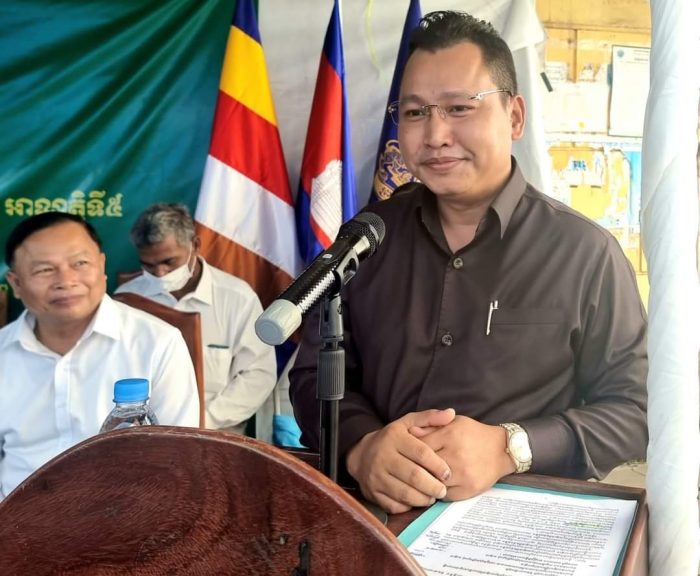លោក ឌី រ័ត្នខេមរុណ អភិបាលរង ខណ្ឌមានជ័យ​ អញ្ជើញចូលរួមក្នុងពិធីប្រកាសសុពលភាពក្រុមប្រឹក្សាសង្កាត់បឹងទំពន់ទី១ អាណត្តិទី៥