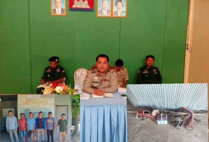 អាជ្ញាធរនិងសមត្ថកិច្ចចុះបង្រ្កាបករណីឆក់ត្រីតាមបឹងប្រឡាយ និងព្រែកសាធារណៈក្នុងភូមិសាស្ត្រឃុំថ្នាធ្នង់ ស្រុករំដួល
