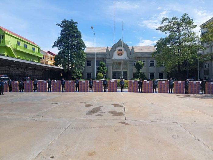អាវុធហត្ថរាជធានីភ្នំពេញ សម្តែងនូវការថ្លែងអំណរគុណចំពោះ លោក ថន សេងតារា អគ្គនាយកក្រុមហ៊ុនតារា ធីស៊ី ហ្គាស !