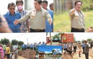 ឯកឧត្តម អ៊ុន ចាន់ដា អភិបាលខេត្តកំពង់ចាម ចុះអន្តរាគមន៍បើកមុខទឹកសង្គ្រោះស្រូវប្រជាពលរដ្ឋ៣១ហិកតា ក្នុងឃុំស្ដើងជ័យ