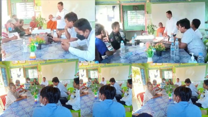 លោក ប៊ី វុទ្ធី ក្រុមការងារថ្នាក់ខេត្ដចុះជួយឃុំស្វាយធំ បានបើកកិច្ចប្រជុំស្តីអំពីការរៀបចំផែនការ​ ការពារ​ សន្តិសុខ​ សណ្តាប់ធ្នាប់សាធារណ:​ និងសុវត្ថិភាពសង្គម​ ក្នុងឱកាសបុណ្យភ្ជុំបិណ្ឌខាងមុខនេះ!