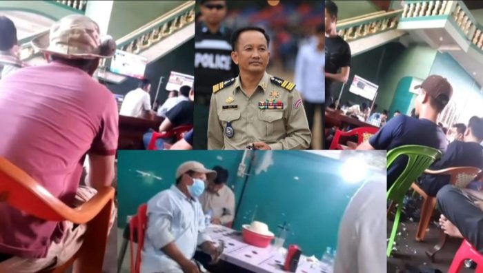 ល្បែងសុីសង​ ជល់មាន់​ តាម​ទូរទស្សន៍និងអាប៉ោងរីក​ដូចផ្សិត​ នៅក្រុងបានលុង ខេត្ដរតនគីរី