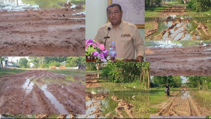 ពលរដ្ឋស្នើសុំលោកអភិបាលស្រុកកំពង់រោទិ៍ចុះពិនិត្យមើលផ្លូវក្រវ៉ាត់ស្រុកកំពង់រោទិ៍ផង