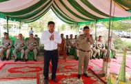 ពិធីក្រុងពាលី បញ្ចុះបឋមសីលា សាងសង់អគារប៉ុស្តិ៍នគរបាលរដ្ឋបាលធ្លក នៃអធិការដ្ឋាននគរបាលស្រុក​ស្វាយជ្រំ