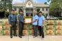 បុរសម្នាក់បើកឡានបុកបង្កាន់ដៃស្ពានបាឡេ ហើយព្យាយាមបើកគេច តែត្រូវសន្តិសុខដេញតាមឃាត់បានប្រគល់សមត្ថកិច្ច!