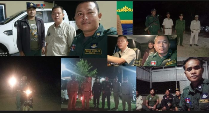 លោក សោម សុភ័ណ្ឌ ដឹកនាំកម្លាំងអធិការស្រុកចេញល្បាតការពារសន្តិសុខសណ្តាប់ធ្នាប់ក្នុងមូលដ្ឋានស្រុកស្វាយជ្រំ!សោម