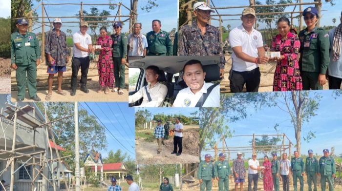 លោកអធិការវ័យក្មេងធ្វើឲ្យអ្នកមីងពិការភ្នែកទាំងពីរម្នាក់រំភើបចិត្តរហូតចង់យំ ដោយសារទឹកចិត្តសប្បុរសធម៌ចំពោះជនពិការ!