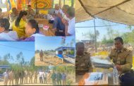 លោកអធិការអញ្ជើញដឹកនាំកម្លាំងចូលរួមបុណ្យសូត្រមន្តឡើងរោងយាមប្រជាការពារ និងបំពាក់អំពូលសូឡា នៅភូមិព្នៅ ឃុំតាសួស!