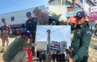 ទោះបីជាមមាញឹកក្នុងការការពារសន្តិសុខសណ្តាប់ធ្នាប់យ៉ាងណាក៏ដោយលោកអធិការនៅតែមិនភ្លេចរឿងដាក់សូឡាជូនពលរដ្ឋ!