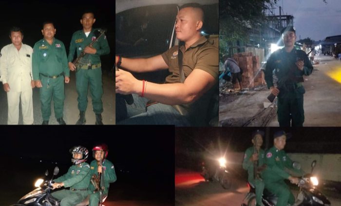 លោកវរសេនីយ៍ទោ សោម សុភ័ណ្ឌ ចេញល្បាតការពារសន្តិសុខសណ្តាប់ធ្នាប់ក្នុងមូលដ្ឋាន!