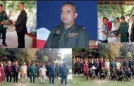 វរសេនីយ៍ទោ សោម សុភ័ណ្ឌ អញ្ជើញជាអធិបតីក្នុងពិធីចែកខោអាវជូនប្រជាការពារក្នុងឃុំក្រោលគោចំនួន៧០នាក់ ក្រោមការឧបត្ថម្ភពីលោកឧត្តមសេនីយ៍ទោ ចាន់ រដ្ឋា !
