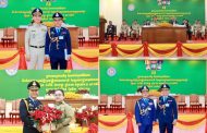 ពិធី ប្រកាសផ្ទេរភារកិច្ច តែងតាំងមុខតំណែង និងបំពាក់ឋានន្តរស័ក្តិ ជូនដល់មន្ត្រីនគរបាលជាតិ នៃស្នងការដ្ឋាននគរបាលខេត្តស្វាយរៀង