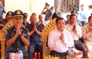 នាយឧត្តមសេនីយ៍ សៅ សុខា និងអភិបាលខេត្តស្វាយរៀង អញ្ជើញសម្ពោធដាក់ឲ្យប្រើប្រាស់អគាររដ្ឋបាល និងទីស្នាក់ការមូលដ្ឋានកងរាជអាវុធហត្ថស្រុករមាសហែក