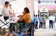 ឯកឧត្តម អ៊ុន ចាន់ដា អភិបាលខេត្តកំពង់ចាម ចុះជួបសួរសុខទុក្ខ និងរំលែកទុក្ខ ដល់គ្រួសាររងគ្រោះដោយសារខ្យល់កន្ត្រាក់
