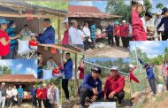 លោក សោម សុភ័ណ្ឌ បាននាំយកឣំំណោយទៅចែកជូនប្រជាពលរដ្ឋដែលមានជីវភាពខ្វះខាត់ចំនួន២ គ្រួសារនិងបានយកឣំពូសូឡាទៅដាក់បំភ្លឺផ្លូវចំនួន២ផ្ទាំង នៅឃុំចំឡង!