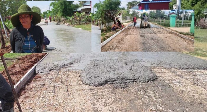 ពលរដ្ឋថា ក្រុមហ៑ុន សុខ គន្ធា សាងសង់ផ្លូវបេតុងអាមេ តើមានគុណភាពដែរឬទេហើយត្រូវតាមស្តង់ដាលក្ខណៈបច្ចេកទេសឬទេ នៅឃុំព្រៃធំ ស្រុកកំពង់រោទិ៍