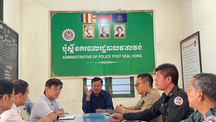 អនុវត្តតាមបទបញ្ជា របស់អភិបាលនៃគណៈអភិបាលខេត្តកំពង់ចាម និងជាប្រធានគណៈបញ្ជាការឯកភាពខេត្ត ឯកឧត្តម អ៊ុន ចាន់ដា នាព្រឹកថ្ងៃអាទិត្យទី១៨​ ខែកុម្ភៈ​  ឆ្នាំ២០២៤